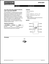 Click here to download HP4410DY Datasheet