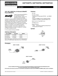 Click here to download HUF75307D3ST Datasheet