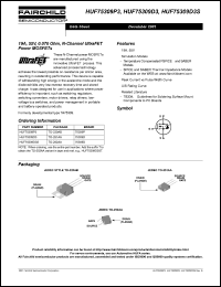 Click here to download HUF75309D3S Datasheet
