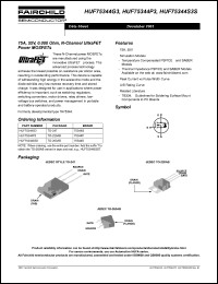 Click here to download HUF75344P3 Datasheet