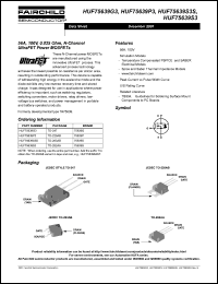 Click here to download HUF75639G3 Datasheet