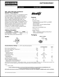 Click here to download HUF75639S3 Datasheet