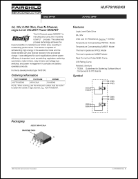 Click here to download HUF76105DK8 Datasheet