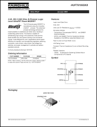 Click here to download HUF76105SK8 Datasheet