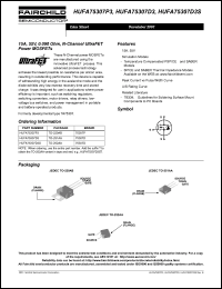 Click here to download HUFA75307D3 Datasheet