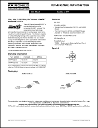 Click here to download HUFA75321D3 Datasheet