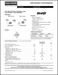 Click here to download HUFA76423D3 Datasheet