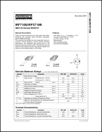 Click here to download IRF710B Datasheet