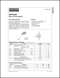 Click here to download IRFP460C Datasheet