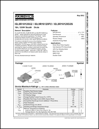 Click here to download ISL9R18120G2 Datasheet