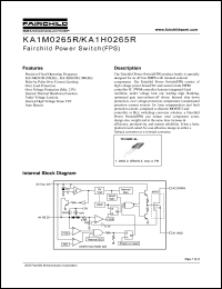 Click here to download KA1H0265 Datasheet