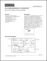 Click here to download KA1M0265R Datasheet