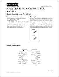 Click here to download KA2902DMTF Datasheet