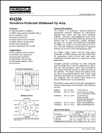 Click here to download KH206 Datasheet