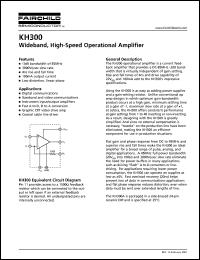 Click here to download KH300 Datasheet