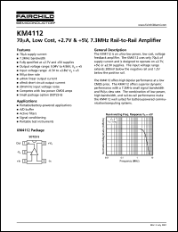 Click here to download KM4112 Datasheet