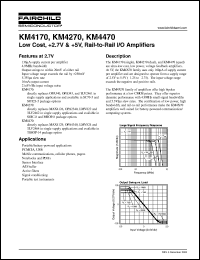 Click here to download KM4170 Datasheet