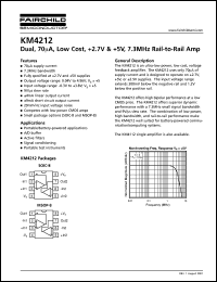 Click here to download KM4212 Datasheet