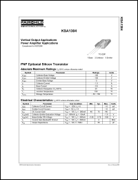 Click here to download KSA1304OTU Datasheet