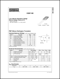 Click here to download KSB1149YS Datasheet
