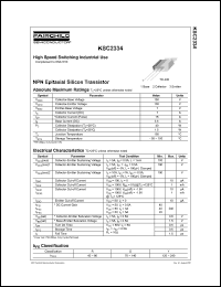 Click here to download KSC2334Y Datasheet