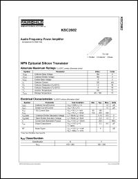 Click here to download KSC2682OSTU Datasheet