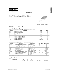 Click here to download KSC2688 Datasheet