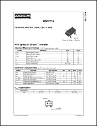 Click here to download KSC2715 Datasheet