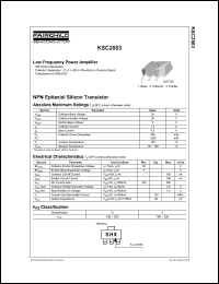 Click here to download KSC2883 Datasheet