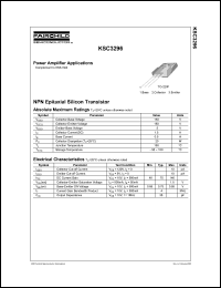 Click here to download KSC3296YTU Datasheet