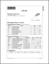 Click here to download KSC3502ES Datasheet