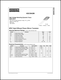 Click here to download KSC5042MSTU Datasheet