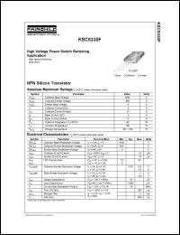 Click here to download KSC5338F Datasheet
