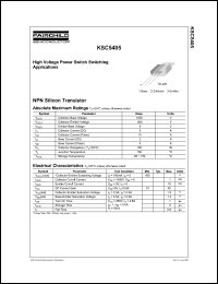 Click here to download KSC5405 Datasheet