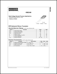 Click here to download KSE340 Datasheet