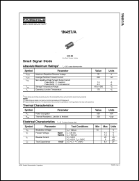 Click here to download 1N457ATR Datasheet