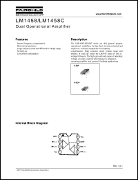Click here to download LM1458CMX Datasheet