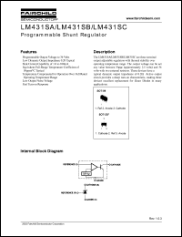 Click here to download LM431SB Datasheet