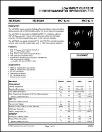 Click here to download MCT52013S Datasheet