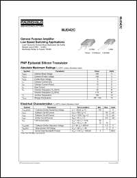 Click here to download MJD42 Datasheet
