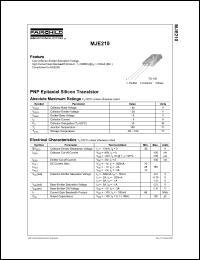 Click here to download MJE210 Datasheet