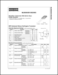 Click here to download MJE800 Datasheet