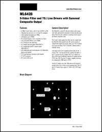 Click here to download ML6428 Datasheet