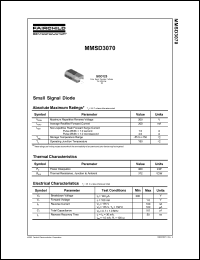 Click here to download MMSD3070_NL Datasheet