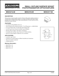 Click here to download MOC215-M Datasheet