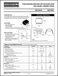Click here to download MOC8021 Datasheet