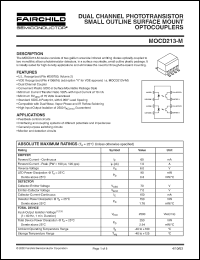 Click here to download MOCD213-M Datasheet