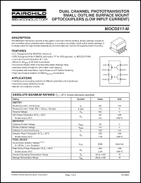 Click here to download MOCD217-M Datasheet