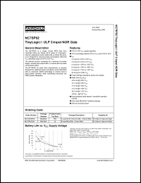 Click here to download NC7SP02 Datasheet