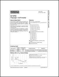 Click here to download NC7SP04 Datasheet